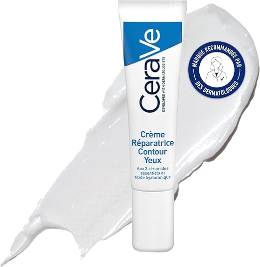 CeraVe - Crème Réparatrice Contour des Yeux - Réduit Poches & Cernes