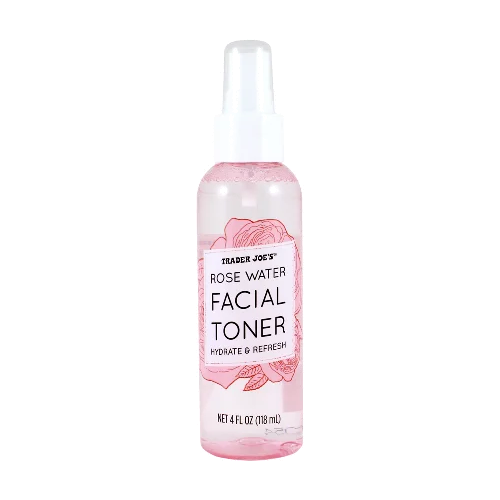 Rose water facial toner